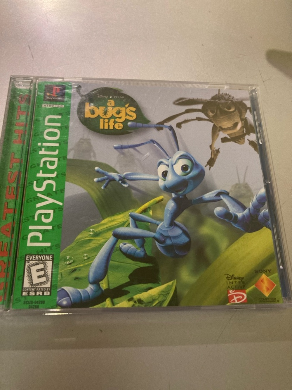 PlayStation a bugs life Disney video game clean boot tested